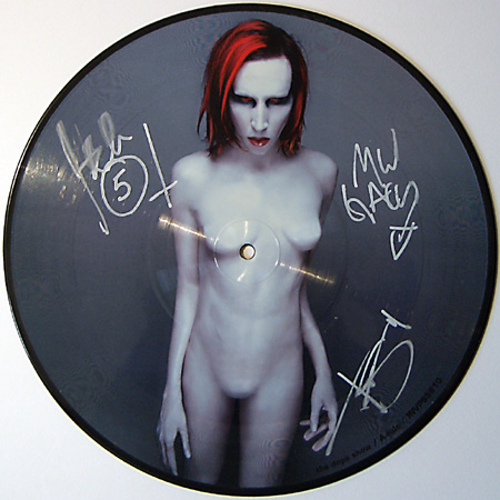 The Dope Show Picture Disc signiert